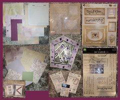 Wedding Scrapbook Packet Stickers Border Background Papers Add Ons LOT
