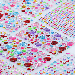 3200Pcs Self-Adhesive Gem Stickers and Rhinestones for Crafting