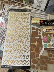 Large Lot Emphera Stickers and More DYlusions Paper Embellishments