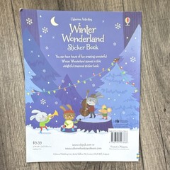 Usborne Winter Wonderland Sticker Book, Over 200 Stickers, Multicolor