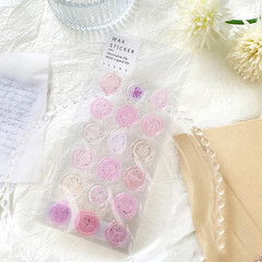 18Pcs, Vintage Wax Seal Stamp Stickers, DIY Scrapbooking Journal Planner Decorat