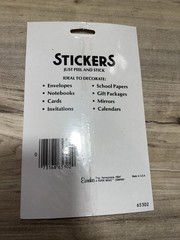 Vintage Eureka Halloween Stickers 36 Count Ephemera Craft Supply