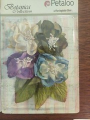 Lot 9 Petaloo Flora Botanica Botanica Blooms Collection 2″ Flowers #32