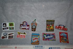 Junk Food Doody Stickers Set Of 10 – Series 5 -Poop Emoji -Novelty food parody