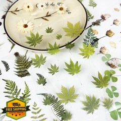 DAPUTOU Green Floral Scrapbook Stickers 400pc