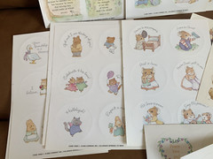 CURRENT INC. Vintage Stickers Christian Scriptures NEW lot of 19 sheets