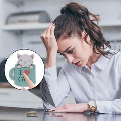 16 PCS Calm Stickers for Anxiety Sensory Cat Stress Multicolour