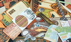 100 LOOSE ELEMENTS: IDEAL FOR JUNK JOURNALS, SCRAPBOOKING CARD MAKING & PAPER…