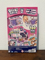 Sticki Rolls Sticki Book Wearable & Shareable Sticker Teal Bracelet + Book NEW