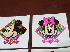 Set of 6 mods Prismatic glitter Sandylion Mickey Mouse & Friends Minnie Donald +