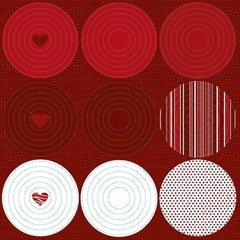 Be Mine, Love, 12×12″, Die Cut scrapbook stickers – Reminisce BM112