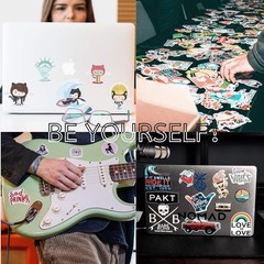 20 Glossy Sticker Sheets – Waterproof Vinyl for Inkjet & Laser Printers