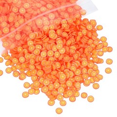 Polymer Clay Slices, 100g Orange Slice Fruit Art Slices, Orange