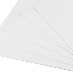 50 Sheets 11.6 x 15.5 Inches 30 pt White Chipboard Large White Chipboard Shee…