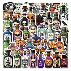 Halloween Party Motivational Stickers Tear Resistant PVC For Journals Planners