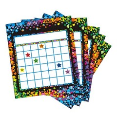 80 Pack Incentive Reward Chart Behavior and Chore Charts with 2400 Star Stickers