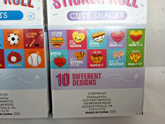 2 Kids Stickers 1 X 1 Inch 180 Stickers per Roll Teacher Gift