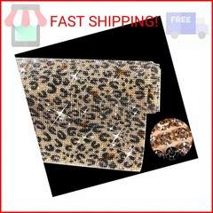 Taipoilbow 12000pcs Leopard Print Rhinestone Stickers Bling Diamond Sticker 2 mm