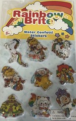 Hallmark Rainbow Brite Water Confetti Stickers