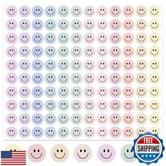 7200Pcs Smiley Face Stickers, Colorful Happy Face Stickers Incentive Sticker