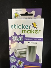 Hello Blink 80 Count Art and Design Maker Foil Sticker Maker Refill Pack 7A