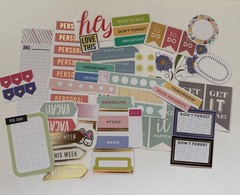PLANNER STICKERS ASSORTMENT OF 25 MIXED PLANNER STICKERS PSIPA
