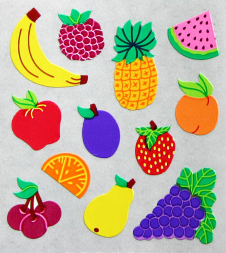 FOOD FRUITS #16 Stickers – Sandylion Stickers