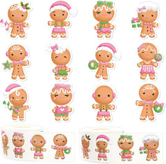 1000 Pcs Vintage Valentine’S Day Stickers Retro Heart Self-Adhesive Decals, 12 D
