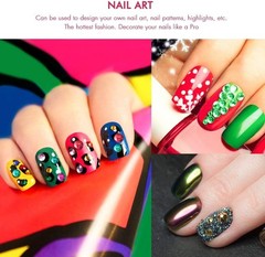 Rhinestone 25 Sheet 25 Colors, Red, Blue, Coffee, Green, Violet, Ab Clear
