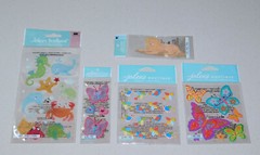 Lot of 3D Animal & Insect Themed Scrapbook Stickers – Jolee’s & Sticko