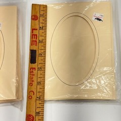 Keepsake Card Frames for Photographs or Needlework lot of 5 package