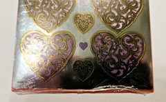 Stickety Doo-Da ~Patterned Hearts~ 2 Sheets American Greetings Sealed Pack READ