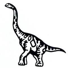 DINOSAUR/ DINOSAURS SILHOUETTE DIE CUT/ CUTS, SUPER INTRICATE & DETAILED