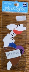 RARE Jolees Mini BOWLING Bag Pins & Balls Bowl Indoor Sport Alley Scrapbook