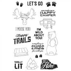 SIMPLE STORIES ACRYLIC STAMPS HAPPY TRAILS