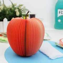 2PCS/Set Cute Fruit Memo Pad Apple Pear Shaped Note Paper School Supplies DIY