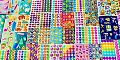 269+ STICKERS Star Heart Animal Rainbow Smiley Face Bird Water Sea Life