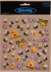 Scrapbooking Crafts Stickers Bumble Bees Hives Flowers Repeats Bee Honey