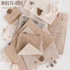 30 Pcs Vintage Textured Scrapbook Paper & Mesh, Junk Journal Supplies, Crafting