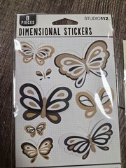 3D Stickers Scrapbook Crafting Lot Prima Little B K&Company Elizabeth Craft Lot