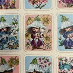 Vintage Victoria Plum Critters Smelly Scratch ‘n Sniff Stickers Very RARE Read
