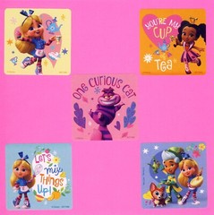 10 Alice’s Wonderland Bakery – Large Stickers – Princess Rosa, Hattie, Dinah