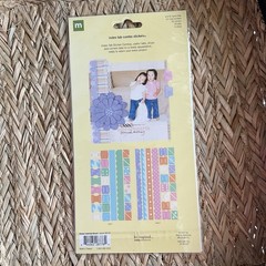 Lot of 10 2007 Making Memories Index Tab Stickers #28778 Beach 62 Pc. NOS