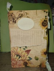 Sunflower Junk Journal USA Seller Gift