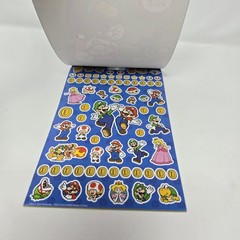 Super Mario Sticker Book 4 Sheets 300+ Stickers • Official Nintendo Licensed New