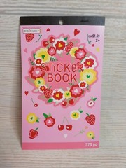 NEW! Flowers Heart Sticker Book Scrapbooking Embellish Crafts LOVE Stickers 370