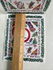 Christmas Frame Sticker ROLL NRN Designs Scrapbook Stickers Holiday Border Tree