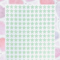Glitter Flower Stickers! – Choose a Size & Color – Cute & Sparkly!