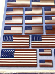 Hallmark Heartline American Flag Stickers Patriotic Independence Day July 4 NEW