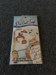 Scrapbooking Die Cut Tags 9 pc